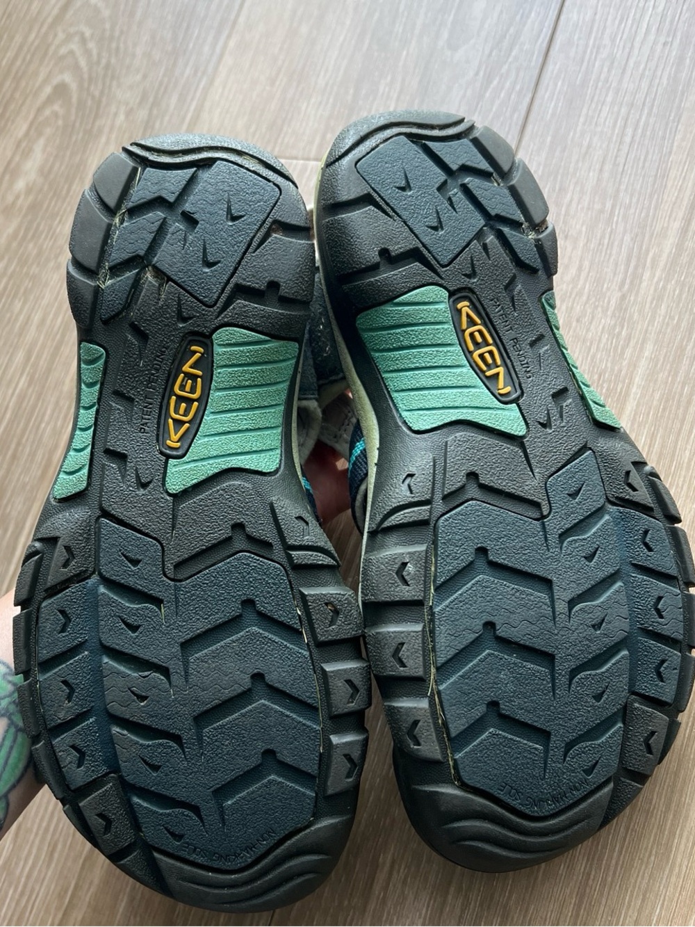 Keen Newport blue hiking sandals #hiking #outdoors #sandals - Picture 4 of 5